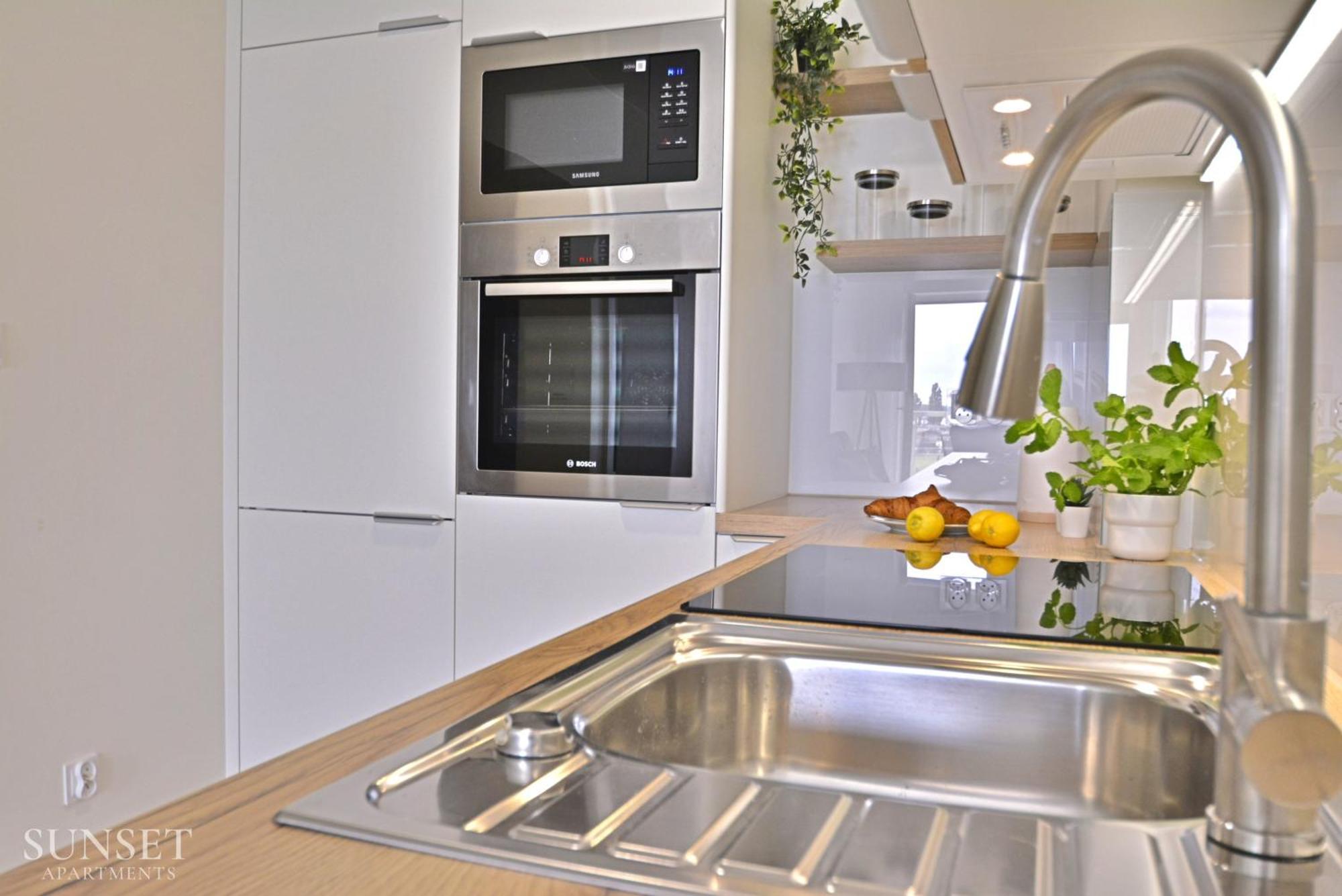 Sunset Apartments - Villa Concha - Parking - Widok Na Port! 슈비노우이스쳬 외부 사진