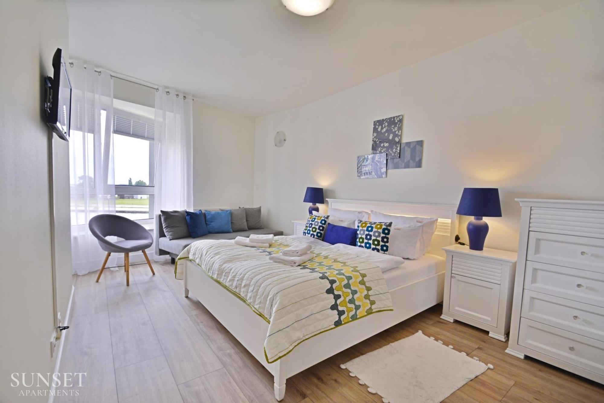 Sunset Apartments - Villa Concha - Parking - Widok Na Port! 슈비노우이스쳬 외부 사진